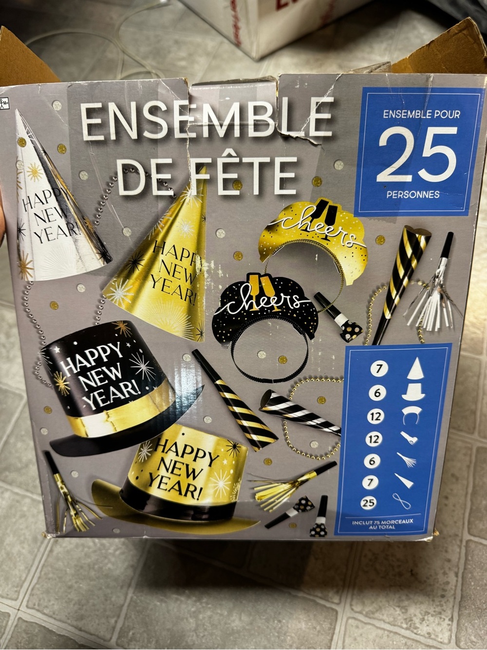 New Years Party Set